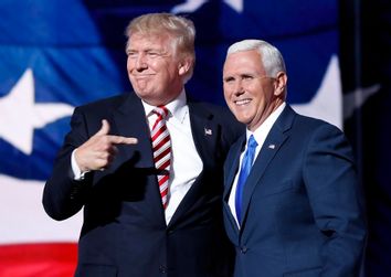 Mike Pence, Donald Trump