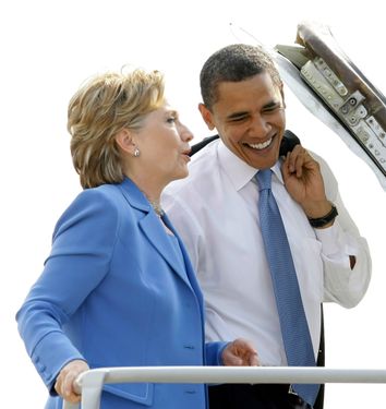 Barack Obama, Hillary Rodham Clinton