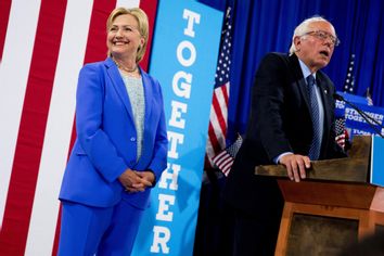 Hillary Clinton, Bernie Sanders