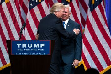 Mike Pence, Donald Trump