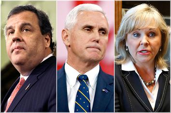 Chris Christie, Mike Pence, Mary Fallin