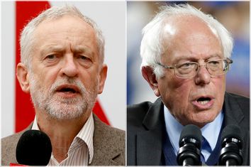 Jeremy Corbyn; Bernie Sanders