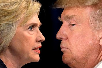 Hillary Clinton, Donald Trump