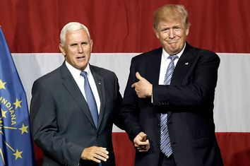 Mike Pence, Donald Trump