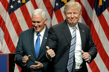 Mike Pence, Donald Trump