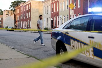 Baltimore Police Car