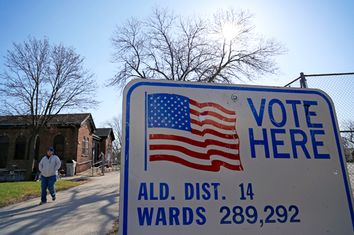 Voting Sign