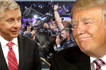Gary Johnson; Donald Trump
