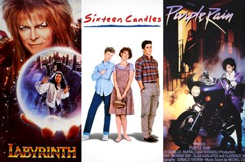 Labyrinth; Sixteen Candles; Purple Rain