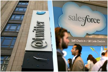 Twitter; Salesforce.com