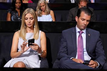 Ivanka Trump and Donald Trump Jr.