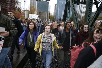 Trump Protests Oregon