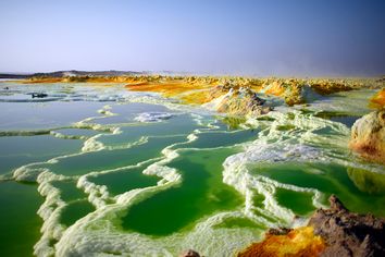 Salt Mines And The Searing Heat Of The Danakil Depression