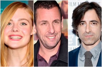 Elle Fanning; Adam Sandler; Noah Baumbach