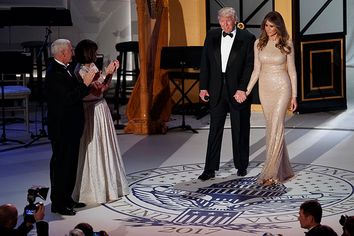 Donald Trump,Melania Trump,Mike Pence,Karen Pence