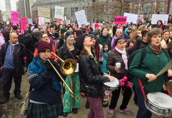Trump Womens March Philadelphia
