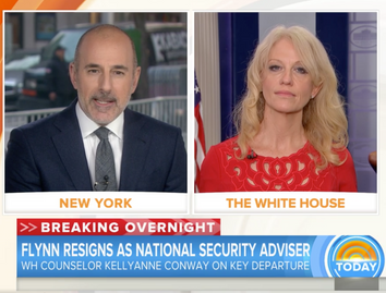 Kellyanne Conway with Matt Lauer