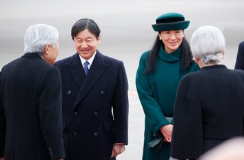 Akihito, Michiko, Naruhito, Masako