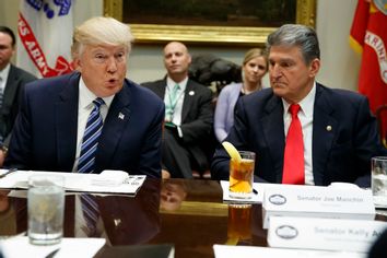 Donald Trump, Joe Manchin