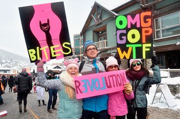 Women's March On Main - Park City 2017