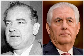 Joseph McCarthy; Rex Tillerson