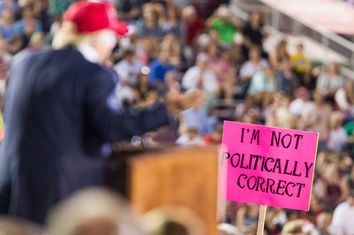 Donald Trump Holds Campaign Rally In Mobile, Alabama