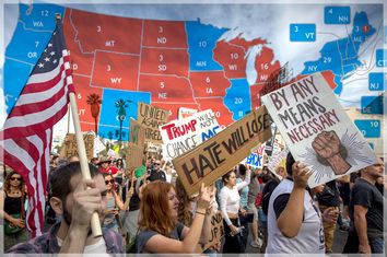 Anti-Trump Protesters