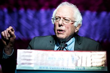 Bernie Sanders And Elizabeth Warren Hold Progressive Political Rally In Boston