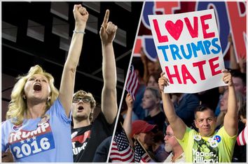 Donald Trump; Hillary Clinton Supporters