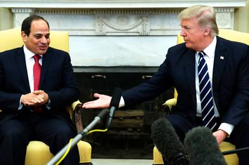 Donald Trump  Abdel Fattah al-Sisi