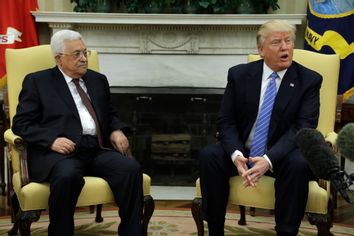 Donald Trump, Mahmoud Abbas