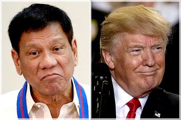 Rodrigo Duterte; Donald Trump