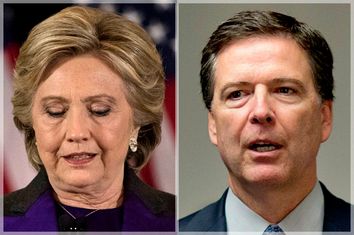 Hillary Clinton; James Comey