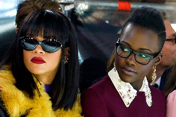 Rihanna; Lupita Nyong'o