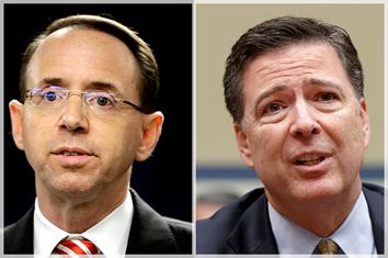 Rod J. Rosenstein; James Comey