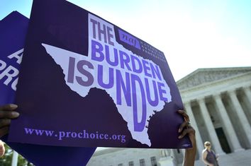 Texas Pro-Choice Sign