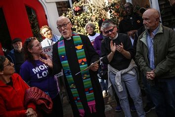 Ash Wednesday ceremony in San Francisco