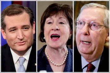 Ted Cruz; Susan Collins; Mitch McConnell