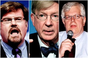 Jonah Goldberg; George Will; Dennis Prager