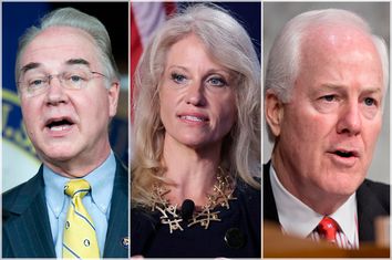 Tom Price; Kellyanne Conway; John Cornyn