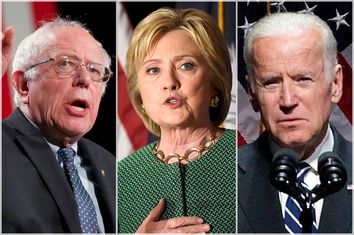 Bernie Sanders; Hillary Clinton; Joe Biden