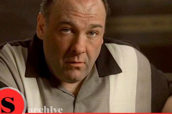 James Gandolfini as Tony Soprano in 