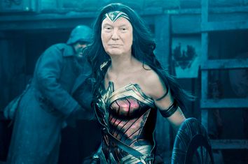 Trump as Wonder Woman