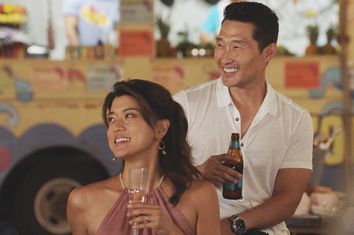 Grace Park and Daniel Dae Kim in 