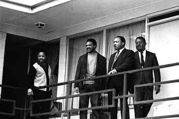MLK Jr. on Balcony