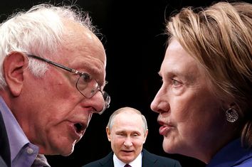 Bernie Sanders; Vladimir Putin; Hillary Clinton