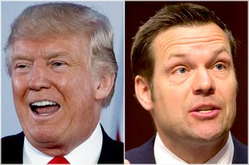 Donald Trump; Kris Kobach