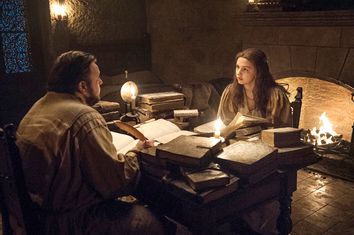 John Bradley and Hannah Murray in 