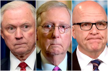 Jeff Sessions; Mitch McConnell; H. R. McMaster