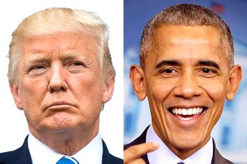 Donald Trump; Barack Obama